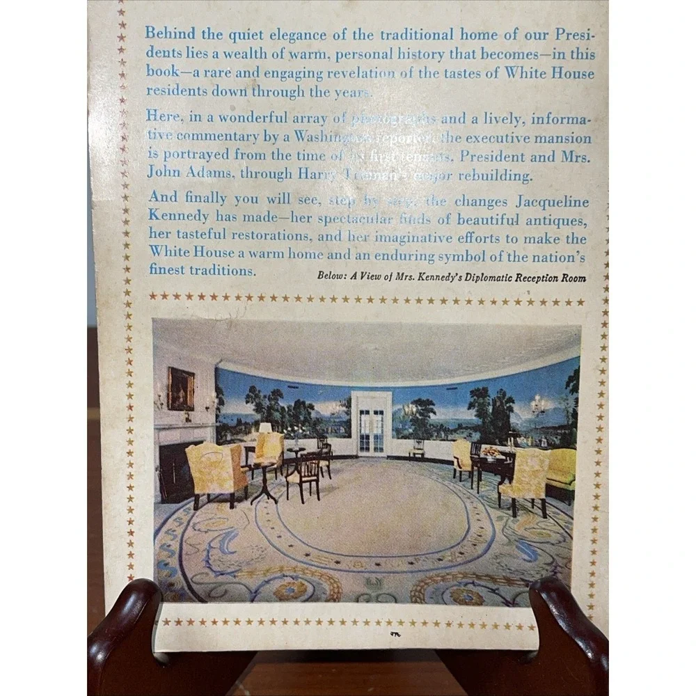 1962 Fawcett Edition The White House Today‎ and Yesterday Isabella Shelton